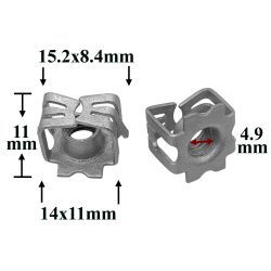 M2185 Скоба металлическая