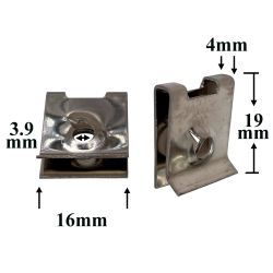 M2204 Зажим металлический для Audi, Seat, Skoda, Volkswagen