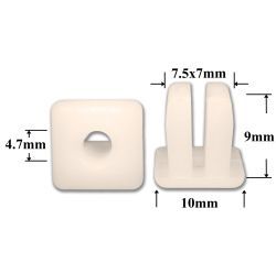 0462 Клипса под саморез GM, Chrysler, Dodge, Jeep, Renault