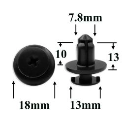 1730 Автокрепеж для Subaru, Hyundai, Kia