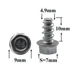 R2131 Саморез 4,9х10 под ключ