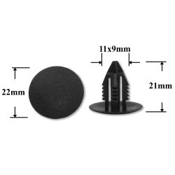 1279 Автокрепеж для Ford