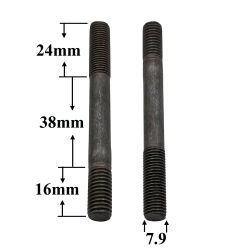 R2482 Шпилька М8х62х1 заднего сальника дв.402