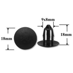 1274 Автокрепеж для BMW, Mini