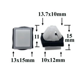 1635 Автокрепеж для Hyundai, Kia