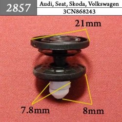 2857 Автокрепеж для VAG