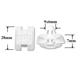 1276 Автокрепеж для Renault