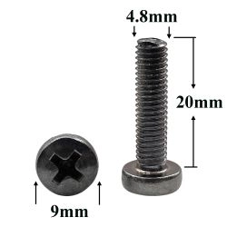 R1545 Винт М5х20 с цилиндр. головкой и крест.шлицем