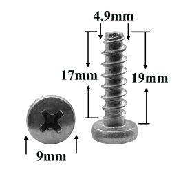 R2143 Саморез 4,9х19 с цилиндрической головкой