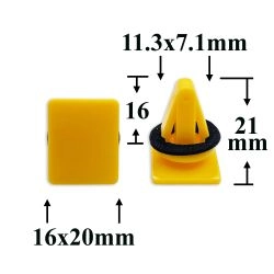 1804 Автокрепеж для Hyundai, Kia