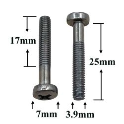 R1512 Винт М4х25 с цилиндр. головкой и крест.шлицем