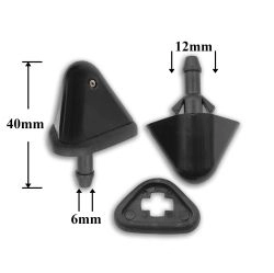 F355 Форсунка стеклоомывателя лобового и заднего стекла для VAG