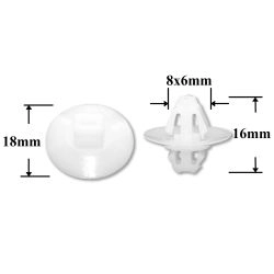 1276A Автокрепеж для Renault